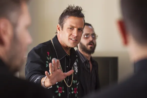 Gabriel Macht in 'Middle Men'