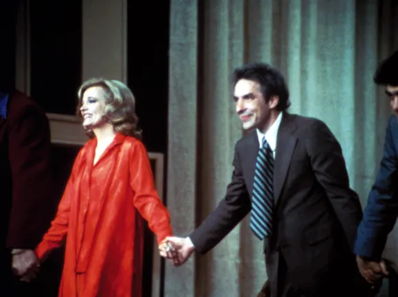 Gena Rowlands, John Cassavetes in 'Opening Night'