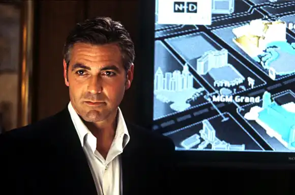 George Clooney in 'Ocean's Eleven'
