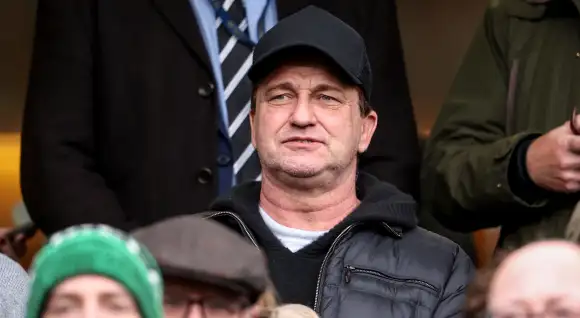 2024 Guinness Six Nations Championship Round 5, Aviva Stadium, Dublin 16/3/2024 Ireland vs Scotland Actor Gerard Butler