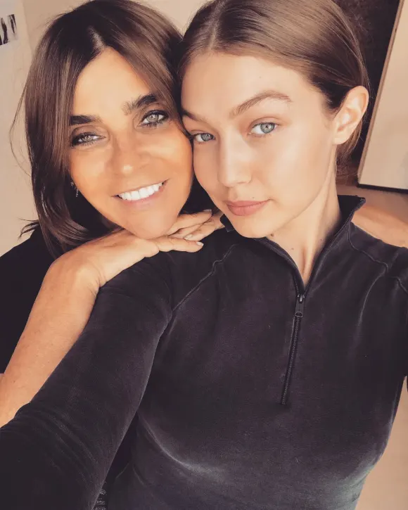 Carine Roitfeld and Gigi Hadid