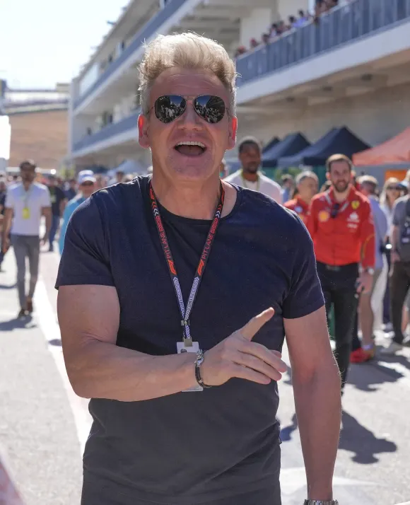 October 20, 2024, Austin, Texas, USA: October 20, 2024: Gordon Ramsay during the Formula 1 Pirelli United States Grand P