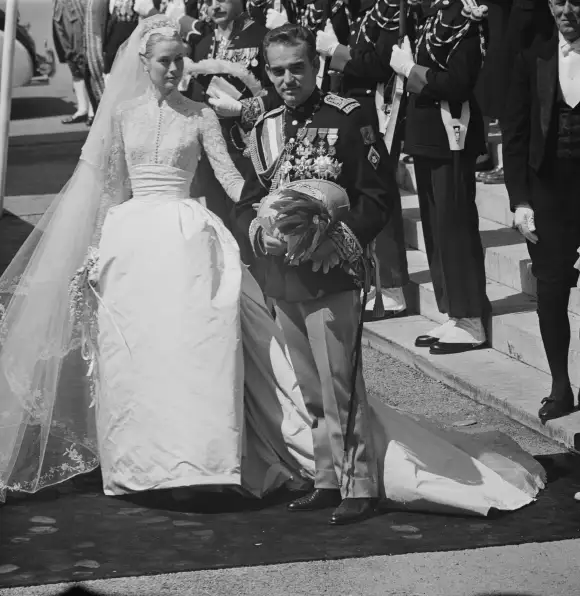 Grace Kelly and Prince Rainier III's Wedding