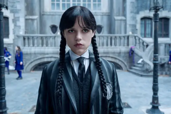 Jenna Ortega in 'Wednesday'