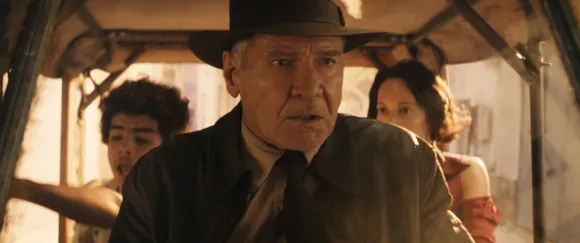 Harrison Ford, Phoebe Waller-Bridge in 'Indiana Jones and the Dial of Destiny'