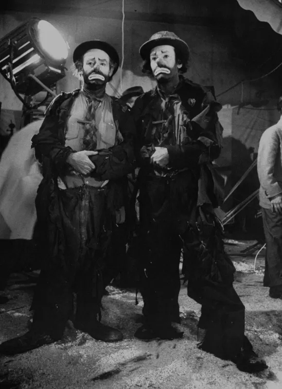 The  Clown,  a  dramatization  of  life  of  famous  clown,  Emmett  Kelly,  role  played  by  Henry