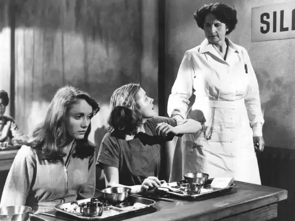 Eleanor Parker, Hope Emerson in 'Caged'