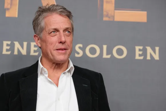 Hugh Grant in Madrid British actor Hugh Grant attends the photocall for the premiere of the film Heretic at the Kiniopol