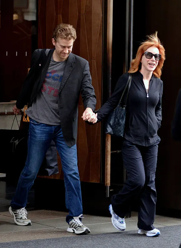 Nov. 9, 2013 - New York City, NY, USA - Actress Kathy Griffin and her boyfriend Randy Bick leave a downton hotel on Nov