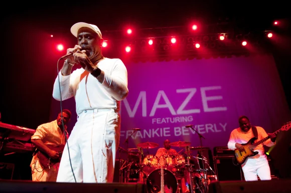 Dec 31 2009 Philadelphia Pennsylvania USA R and B singer FRANKIE BEVERLY of Maze rocks the Ne