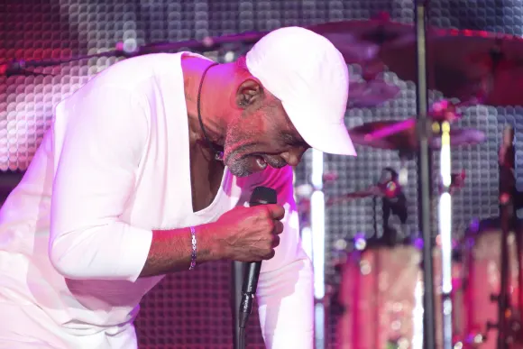 Maze Featuring Frankie Beverly perform at the 2015 Essence Music Festival on July 3rd 2015 in New O