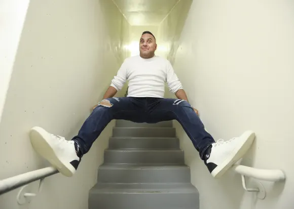 January 21, 2020, Toronto, ON, Canada: TORONTO, ON - January 21 Canadian comedian Russell Peters is seen at a downtown h