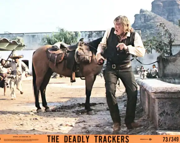 THE DEADLY TRACKERS, Richard Harris, 1973 Courtesy Everett Collection PUBLICATIONxINxGERxSUIxAUTxONLY Copyright: xCourte
