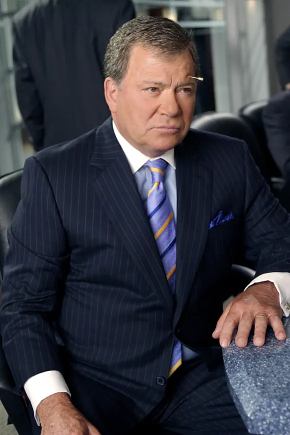 William Shatner plays " Denny Crane" on 'Boston Legal'