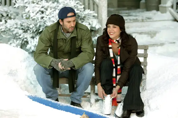 Lauren Graham and Scott Patterson in 'Gilmore Girls