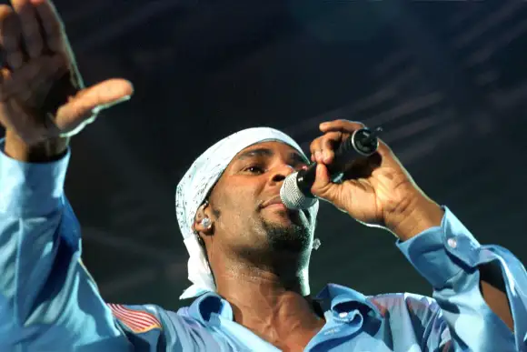 27/ Konzert: R. Robert Kelly, Sänger, voc, im Berliner Velodrom , Popsänger, Popstar, Songschreiber, Komponist, R&B, Sou