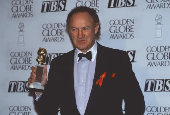 Gene Hackman Los Angeles.CA.USA. BIBLIOTHÈQUE. Gene Hackman en janvier 1993. Gagne un Golden Globe pour Unforgiven. LMK30-070621