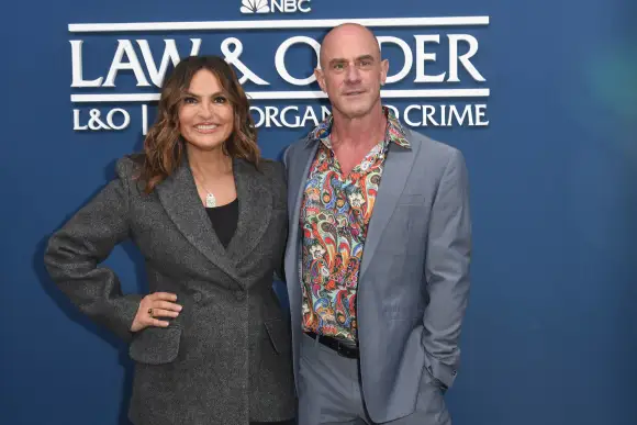Mariska Hargitay and Christopher Meloni law &amp; order