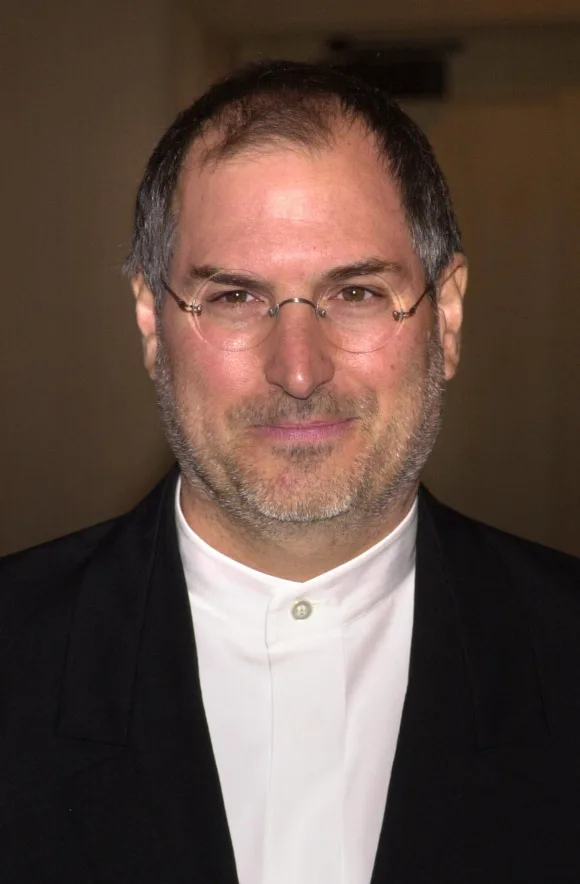 Steve Jobs at the 13th Annual Producers Guild Awards, held in Century City, 03-03-02 , 11096536.jpg, male, brunette, gra