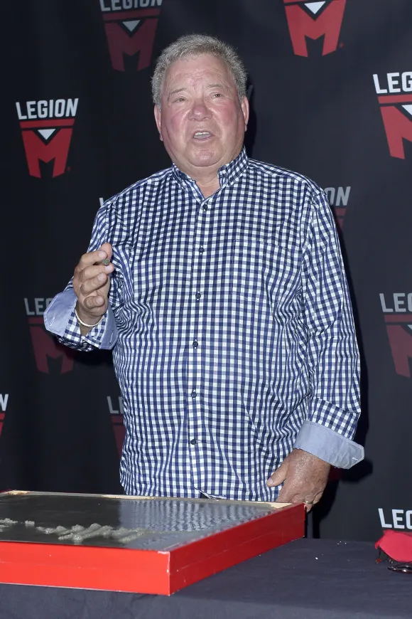 William Shatner bei der Legion M Handprint Ceremony im Rahmen der San Diego Comic-Con International 2022 im Theatre Box.
