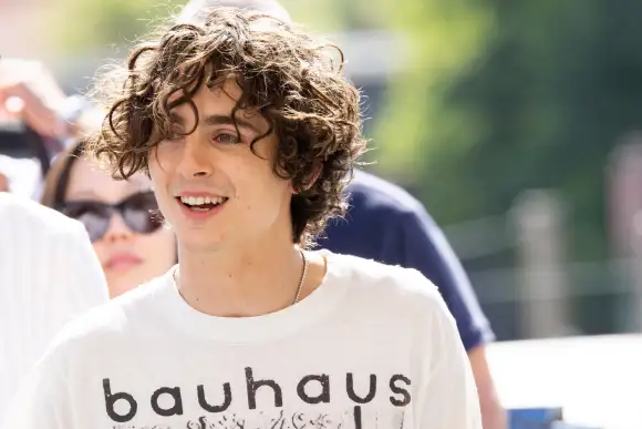 September 2, 2022, Lido di Venezia, Italy: Timothee Chalamet leaves the photocall for Bones And All at the 79th Venice I