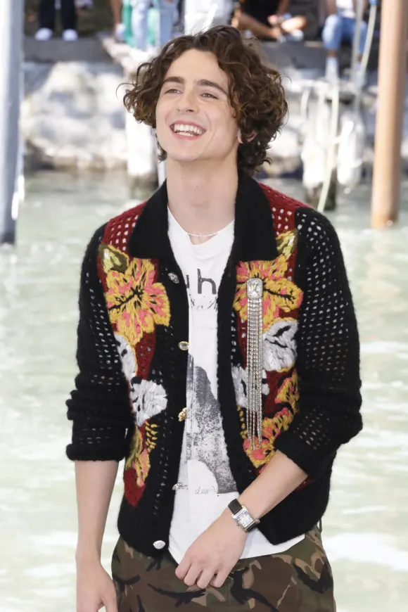 September 2, 2022, Venice, Italy: Timothee Chalamet poses at the photocall of Bones & All during the 79th Venice Interna