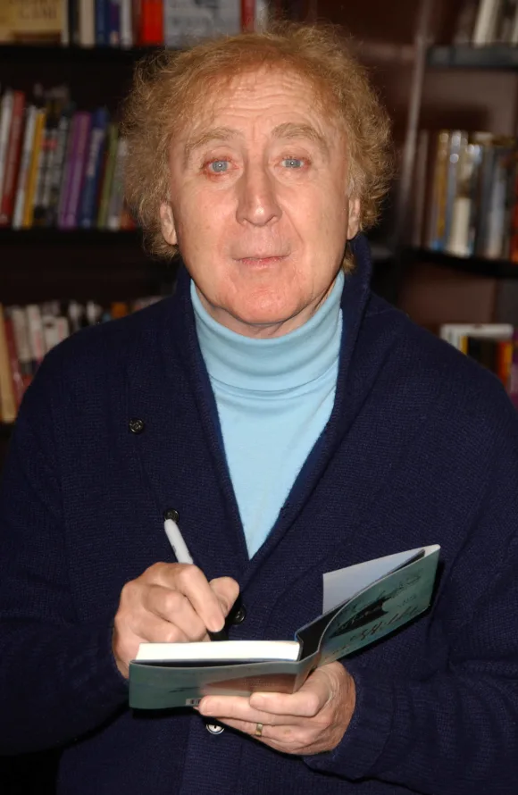 Gene Wilder at an in store appearance to promote his book My French Whore . Barnes and Noble The Grove, Los Angeles, CA.