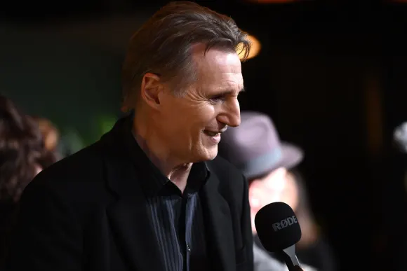 UK premiere of Marlowe - London London, UK. 16 March 2023. Liam Neeson attending the premiere of Marlowe, at the Vue Cin