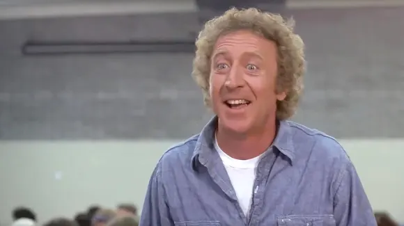 RECORD DATE NOT STATED REMEMBERING GENE WILDER, scene from STIR CRAZY, Gene Wilder, 1980, 2023. Health Point Productions