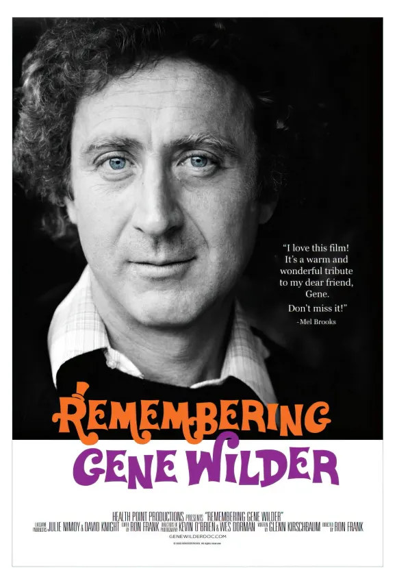 RECORD DATE NOT STATED REMEMBERING GENE WILDER, poster, Gene Wilder, 2023. Health Point Productions / Courtesy Everett C