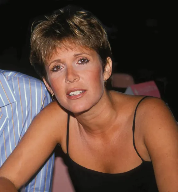 Carrie Fisher, 1980s. Photo By Adam Scull/PHOTOlink/Courtesy Everett Collection (Carrie Fisher03991)ASCA037 F4252 PUBLIC