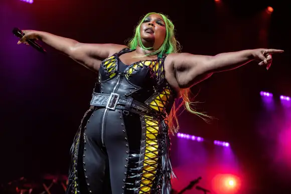 ROTTERDAM - The American singer Lizzo during a performance at North Sea Jazz. The event once started with a few performa