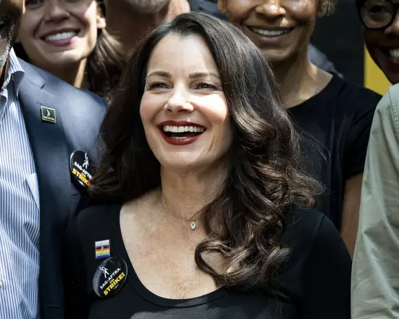 August 1, 2023, New York City, New York, United States: SAG-AFTRA President FRAN DRESCHER at a rally in support of the a