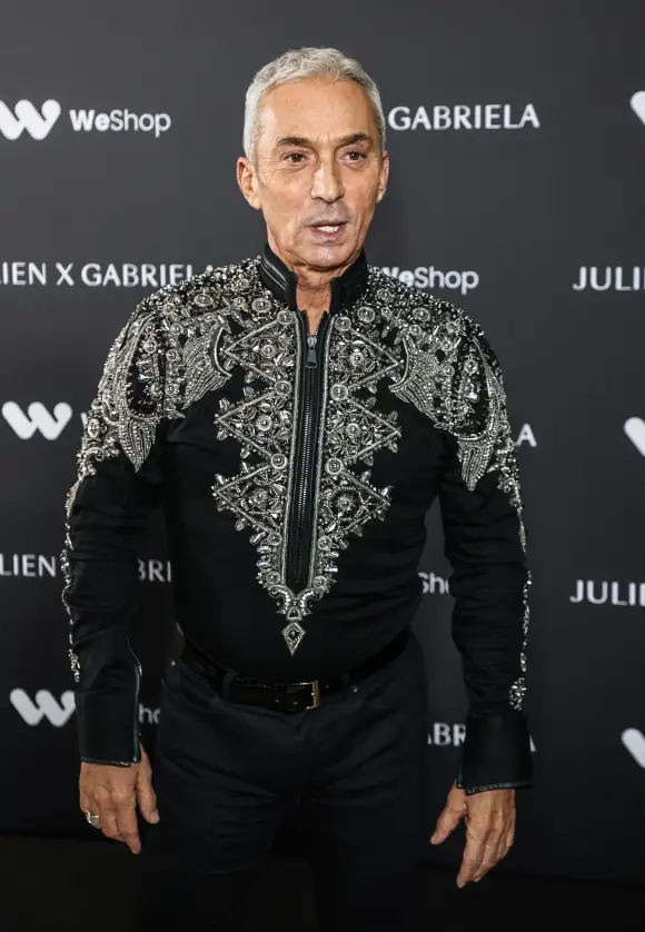 Julien Macdonald x Gabriela Gonzalez London Fashion Week Show - Celebrity Arrivals Bruno Tonioli seen arriving for the J