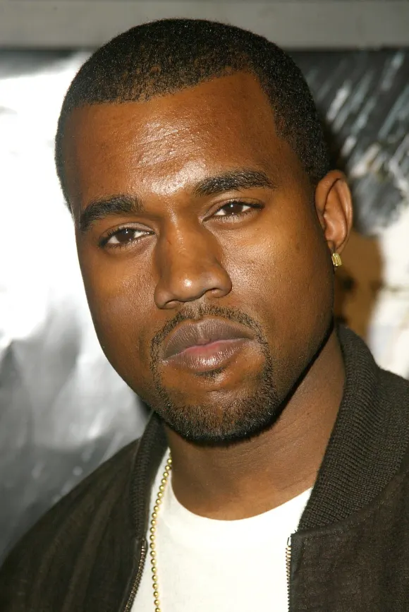 At the Los Angeles Premiere of Sin City at Mann National Theater, Westwood, CA 03-28-05 Kanye West At the Los Angeles Pr
