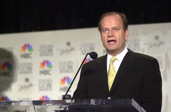 at the 2000 Golden Globe Nominations Announcement, Beverly Hills, 12-21-00 Kelsey Grammer at the 2000 Golden Globe Nomin