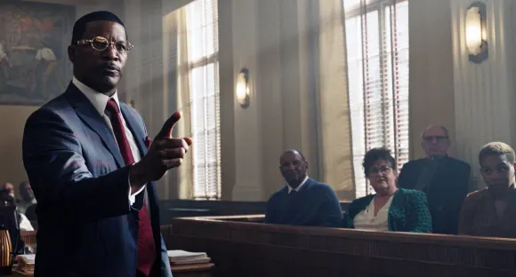 RECORD DATE NOT STATED THE BURIAL, Jamie Foxx, 2023. Amazon Prime Video / Courtesy Everett Collection PUBLICATIONxINxGER