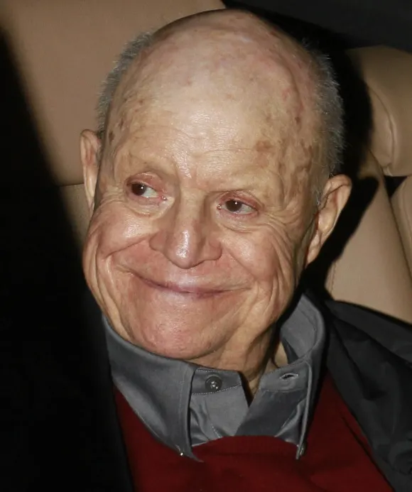 EXCLUSIVE: Funny Man Don Rickles is helped to his awaiting car after his show in Los Angeles 131448, EXCLUSIVE: Funny Ma