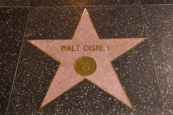 Star  on  the  Hollywood  Walk  of  Fame  honoring  Walt  Disney xkwx animated  feature,  animator,