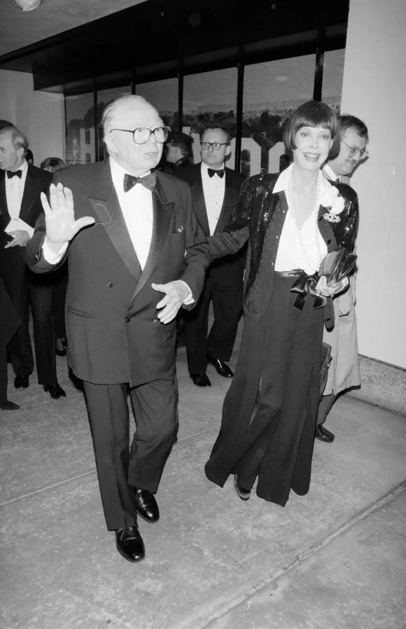 UNITED  STATES  -  JANUARY  01:    Director  Billy  Wilder  and  his  wife  Audrey  YoungDMI/The