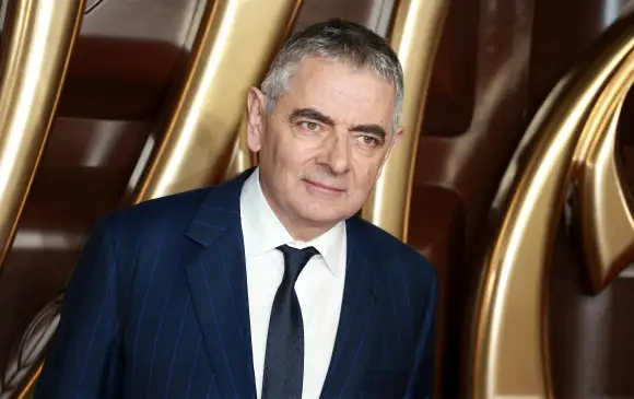 Wonka World Premiere at The Royal Festival Hall in London - 28 Nov 2023 Rowan Atkinson attends the Wonka World Premiere