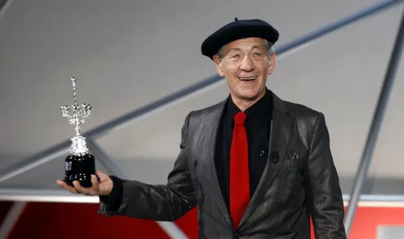 FESTIVAL DE CINE DE SAN SEBATIAN : SIR IAN McKELLEN , PREMIO DONOSTIA 23 - 09 - 2009 EDITORIAL USE ONLY PUBLICATIONxNOTx