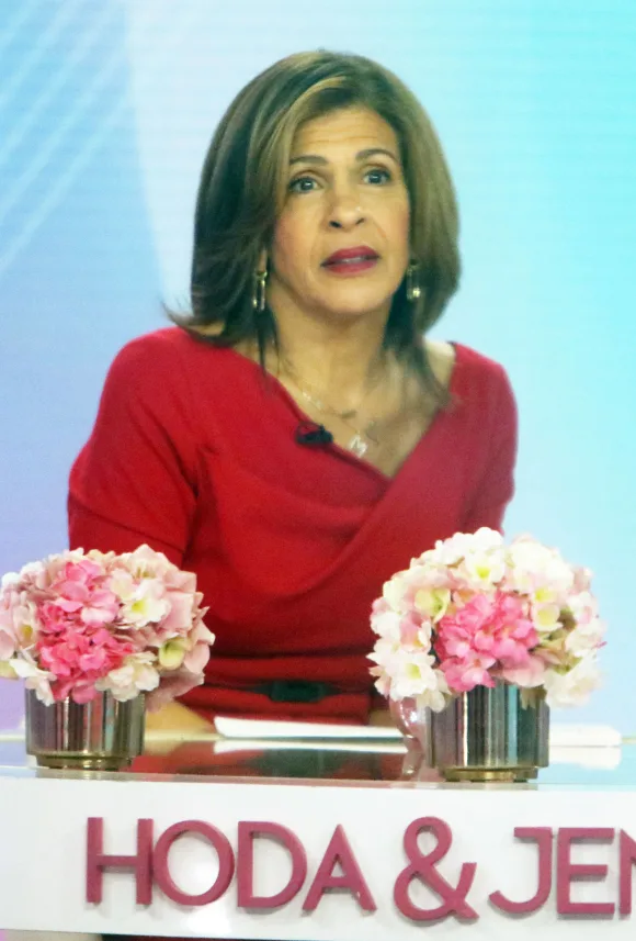 Cast at the Today Show Studios Featuring: Hoda Kotb Where: New York, United States When: 05 Feb 2024 Credit: Roger Wong/