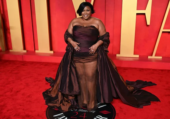 Vanity Fair Oscar Party - Los Angeles Lizzo arriving at the Vanity Fair Oscar Party, Wallis Annenberg Center for the Per