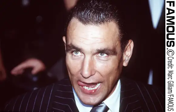 ÔSNATCHÕ PREMIERE Joining BRAD PITT for his first London premiere in two years, were the director of the film GUY RICHIE