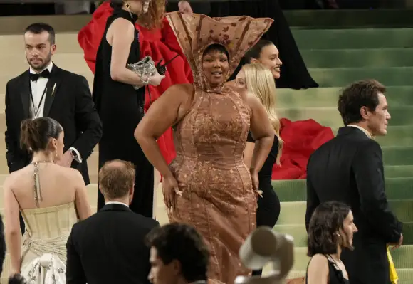 Celebrities arrive at the 2024 Met Gala Celebrating Sleeping Beauties: Reawakening Fashion Featuring: Lizzo Where: New Y