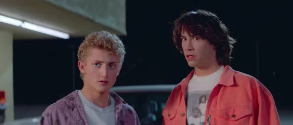 Bill & Ted s Excellent Adventure (1989) - filmstill Alex Winter, Keanu Reeves Bill & Ted s Excellent Adventure (1989) ED
