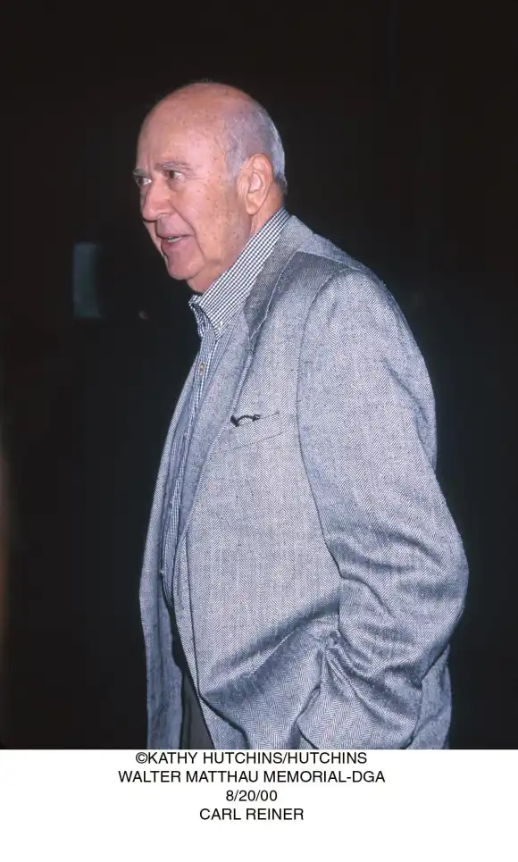 KATHY HUTCHINS/HUTCHINS.WALTER MATTHAU MEMORIAL-DGA.8/20/00.CARL REINER EDITORIAL USE ONLY Copyright: xx x khphotos28442