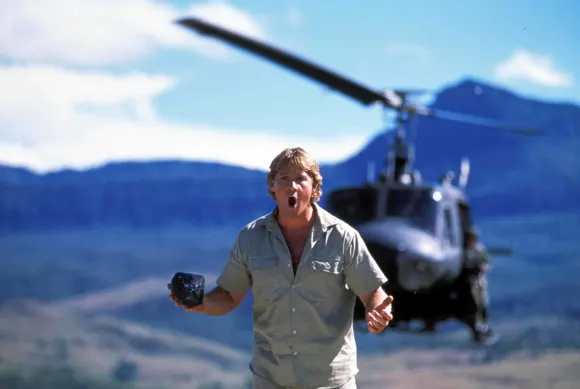 The Crocodile Hunter: Collision Course - filmstill STEVE IRWIN in The Crocodile Hunter: Collision Course Filmstill - Edi