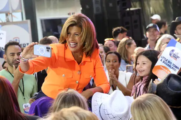 NEW YORK, NY- AUGUST 12: Hoda Kotb on the set of NBC s Today on August 12, 2024 in New York City. Copyright: xRWx